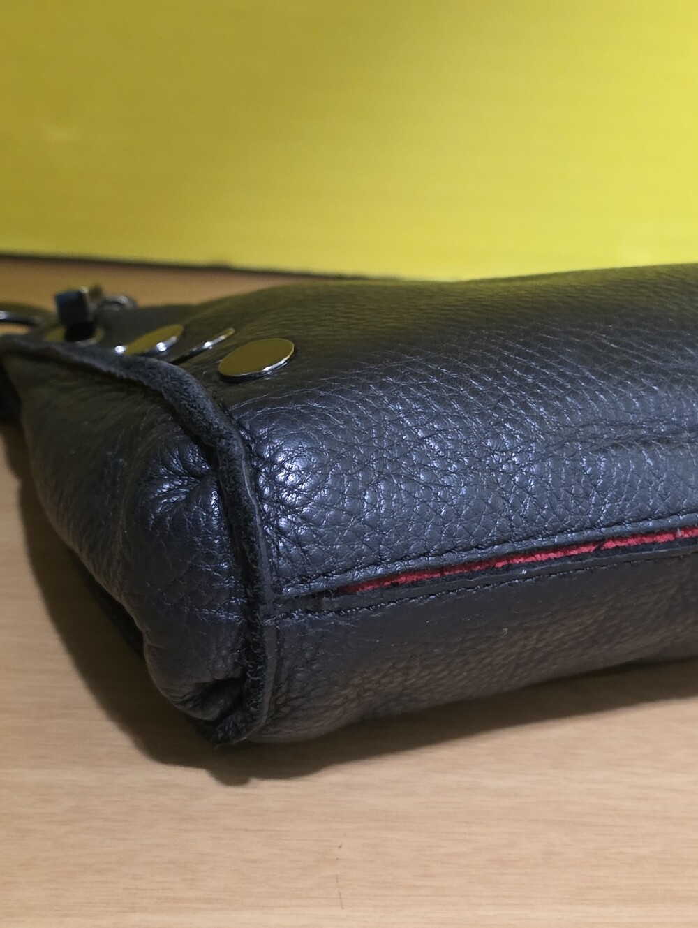 Hammitt MD Tony Black Leather Crossbody Bag - Picture 5 of 8